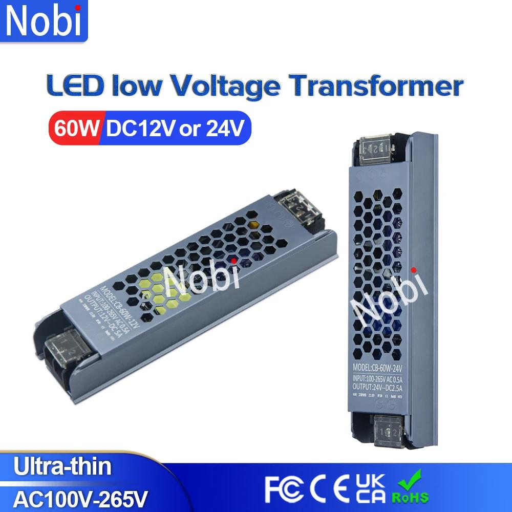 Nobi ʹ LED   ġ,  б, LED Ʈ ̹,  ǰ, DC 12V, 24V, 60W, AC 100V-265V